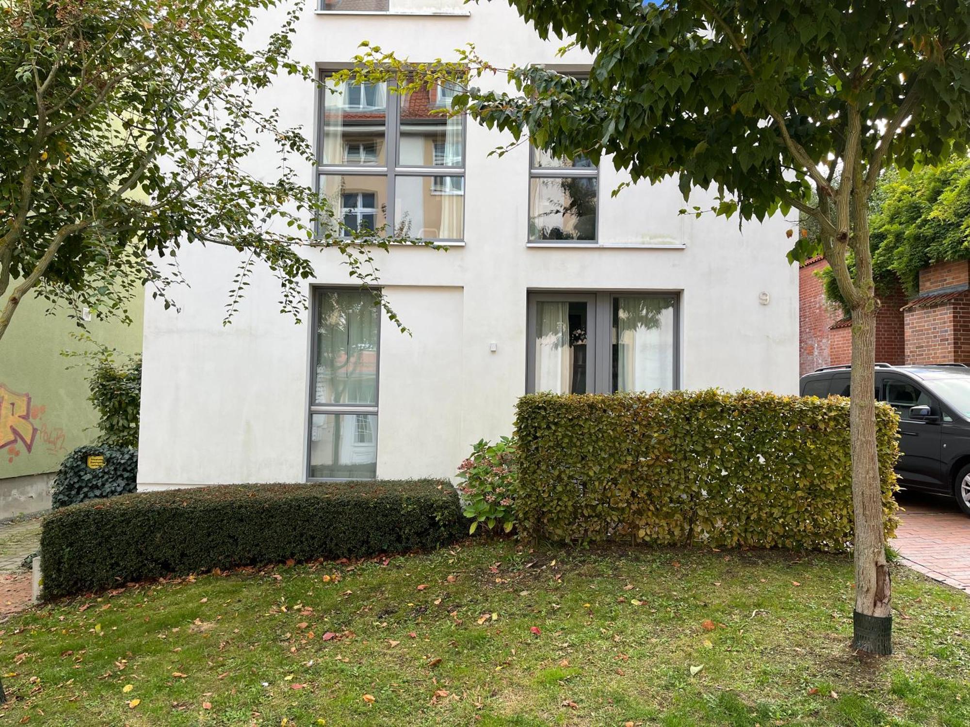 Ferienwohnung An Der Historischen Stadtmauer Rostock Exterior foto